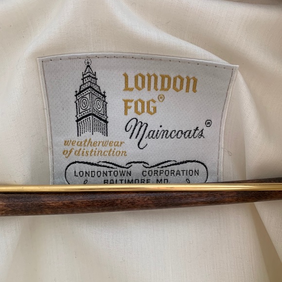 Vintage London fog yellow trenchcoat - Picture 3 of 5